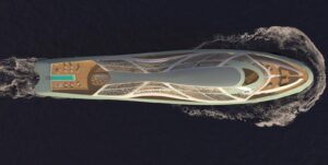 luxury yacht turns into submarine