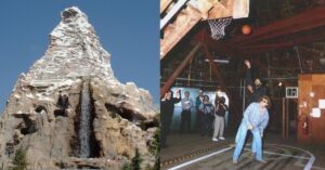 Há uma quadra de basquete secreta na Matterhorn Mountain da Disneylândia
