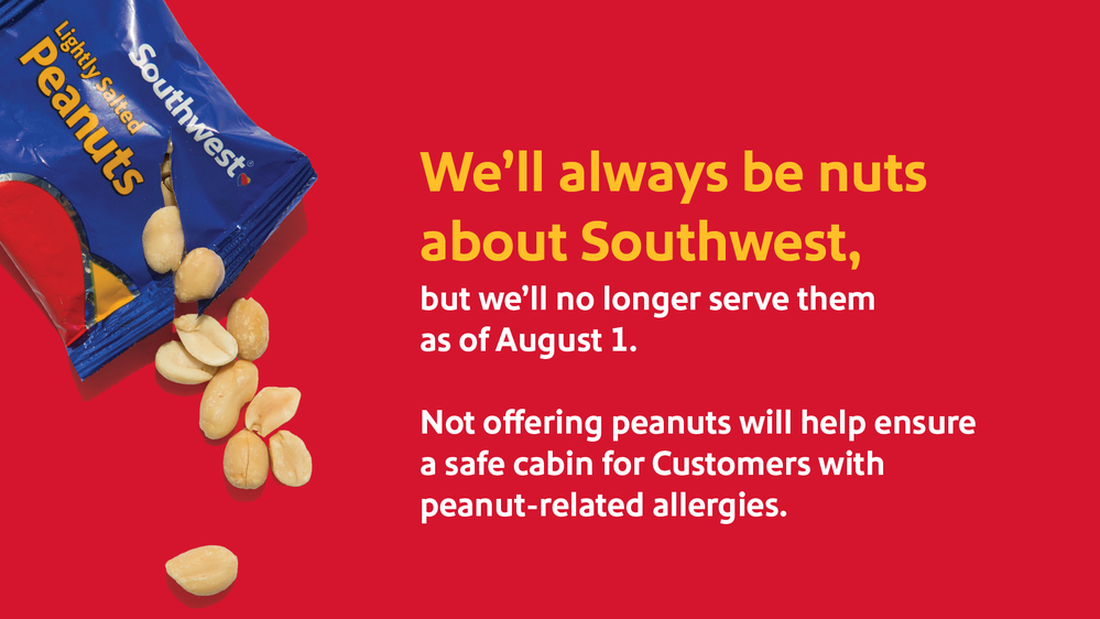 1672562723 755 Southwest Airlines nao servira mais amendoim em voos