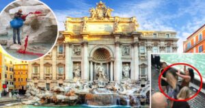 A Fontana di Trevi, em Roma, poderá em breve estar fora do alcance dos turistas. Aqui está o porquê