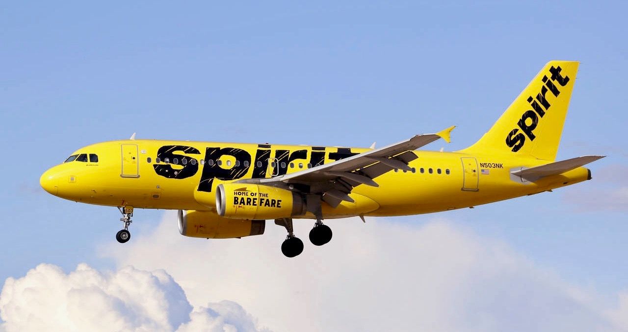 A companhia aerea de baixo custo Spirit Airlines e a