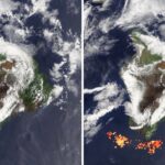 Imagens de satélite da NASA sugerem que o vulcão do Havaí está vazando gás tóxico