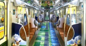 Japão celebra novo jogo de Pokémon com vagões de metrô temáticos