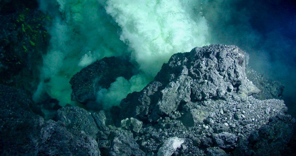 NASA para explorar o vulcao do mar profundo