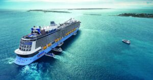 Royal Caribbean pagará US$ 7.500 a uma pessoa sortuda para viajar pelo mundo
